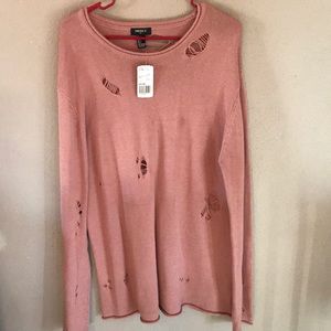 Forever21 distresses sweater